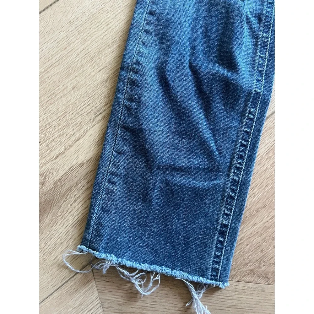 Rag & Bone High‎ Rise Ankle Skinny Jeans Size 27 Ripped Distressed Denim